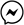 Facebook Messenger icon black