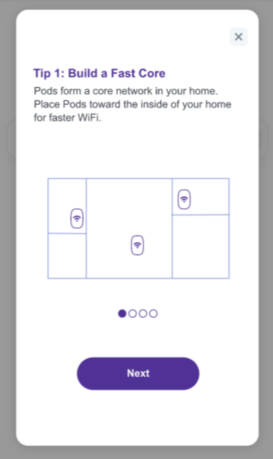 Pod placement tip 1: Build a fast core toward the inside of your home