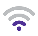 Weak WiFi signal icon